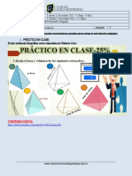 Práctico en Clase Area Volumen Tetraedro 21 Octubre 2021