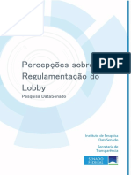 Relatorio Pesquisa Lobby