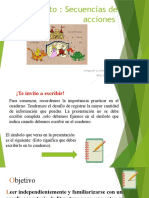Lenguaje y Comunicación El Cuento La Secuencia de Acciones 23-03-21