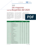 100 Mayores Contribuyentes 2020
