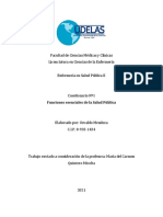 CUESTIONARIO Nº1 - FUNCIONES ESENCIALES DE LA SALUD PÚBLICA