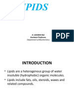 Lipids Classification and Functions