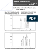 G217 - Analysis of Residual Pesticides in Agricultural Products Using FPD-2010