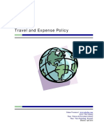 FM MMR Corporate Travel and Expense Policy 4 14