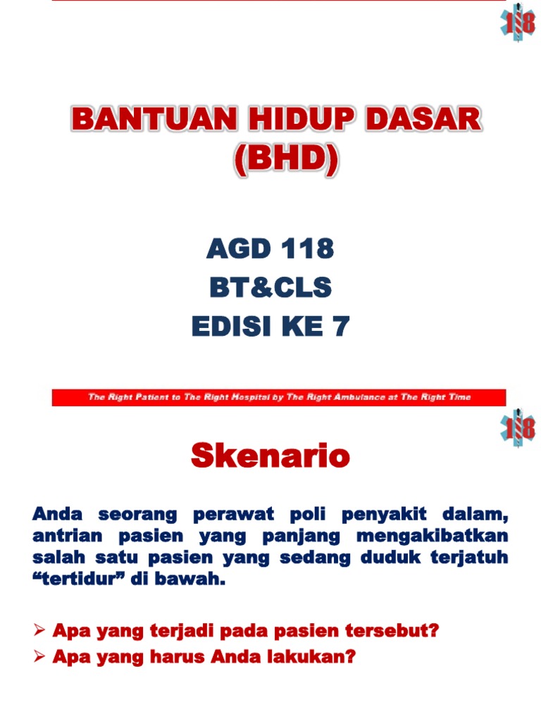 Prosedur BHD dan RJP untuk Perawat | PDF