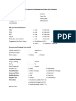 Form Evaluasi Kesiapan Dan Kemampuan Minum Bayi Prematur