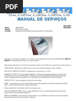 ManualLavadoraBrastempBWQ22D BWQ24B