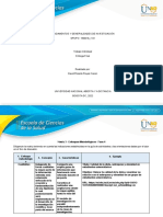 Fundamentos y Generalidades de Investigación - Matriz - David Reyes