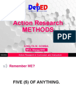 Action Research Methods for Curriculum and Instruction