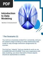 To Data Modeling: Section 3 Assessment