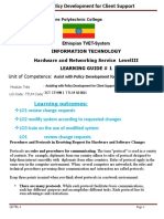 Ict Its4!03!0811 Assist With Policy Development For Client Support