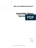 Assembler Option Technical