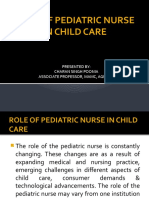 Role of Pediatric Nurse in Child Care