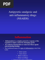 Antipyretic-Analgesic and Anti-Inflammatory Drugs (Nsaids)