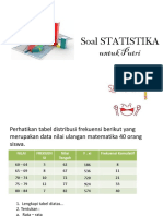 STATISTIKA Putri