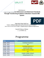 Improving Education Deliverance and Attainment Standards Through Transforming Academic Institutions Towards OBE System