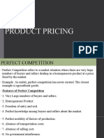 Unit 4 - Product Pricing - Micro
