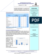 Boletín Epidemiológico 17 Semanal de La Región de Salud Piura