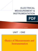 ECEG 4155: Electrical Measurement and Instrumentation