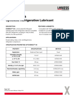 Everest 68 Synthetic Refrigeration Lubricant: Data Sheet