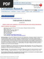 Download Circulation Research -- Circulation Research Instructions to Authors by Emerson De Souza SN57426114 doc pdf