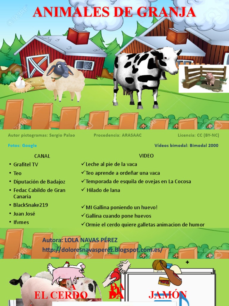 Animales de Grnja 3a | PDF