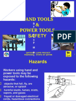Hand & Power Tools Safety 40 Pgs