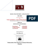 MGM'S Polytechnic, Aurangabad 2021-2022: "Study and Display A Chart On Supercharging of IC Engine."