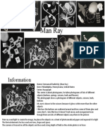 Man Ray Artist Analysis