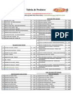 Tabela Consumidor Dezembro 2021