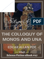 Edgar Allan Poe - The Colloquy of Monos and Una