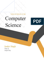 Computer Science: Jasdev Singh