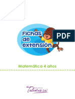 Fichas Extension Matematica 4 Años