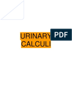 Urinary Calculi