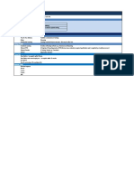 Training Matrix