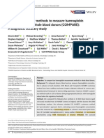 Comparison of Four Methods To Measure Hemoblobin Concentration in Whole Blood Donors 2020