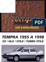 Manual Tempra SX HLX TurboStile