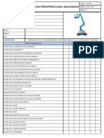 FM-125 Inspeccion Preoperacional Maquinaria Manlift