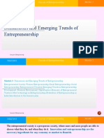 Dimensions and Emerging Trends of Entrepreneurship