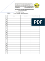 Daftar Hadir Manual Konsumsi Simulasi ALD Hari Ke 2