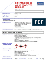 Ficha de Informações de Segurança de Produtos Químicos: Seção 1. Identificação