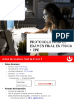 Protocolo Examen Final Física EPE - 2022 - 01