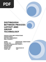 Download Differences Between Process Layout and Group Technology by bashorun SN57429764 doc pdf