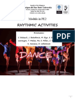 Module in PE2 Introduction To Dance