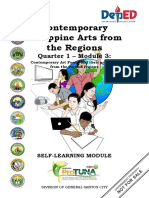 Contemporary Philippine Arts From The Regions: Quarter 1 - Module 3