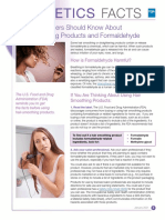 What Consumers Should Know About Hair Smoothing Products and Formaldehyde