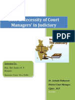 58-Report On The Necessity Court Managers