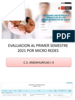 Evaluacion Al Primer Semestre 2021 Por Micro Redes