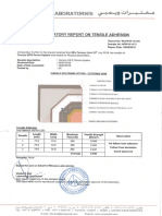 Terraco EIFS Perma System - Tensile Adhssion - ASTM C297