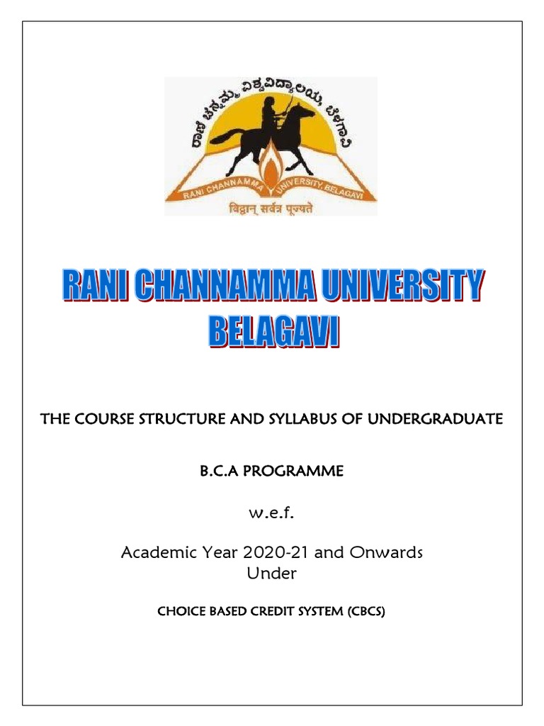 BCA Programme Structure and Syllabus | PDF | Computer Data Storage ...